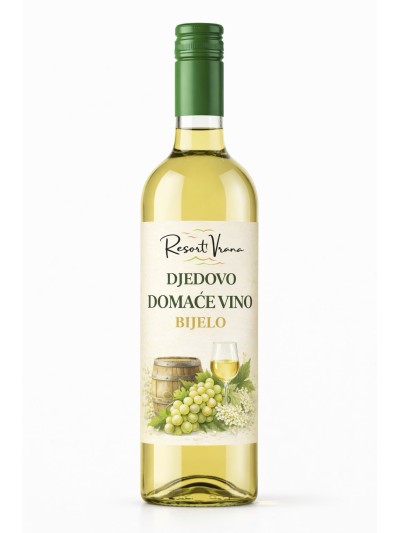 Djedovo domaće vino, bijelo...