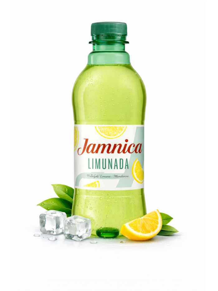 Jamnica minerální perlivá voda citron 0,5l NOVINKA!