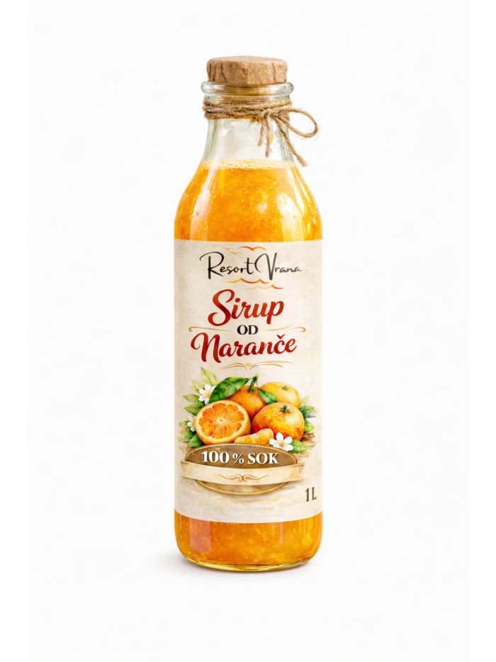 Pomerančový sirup Premium