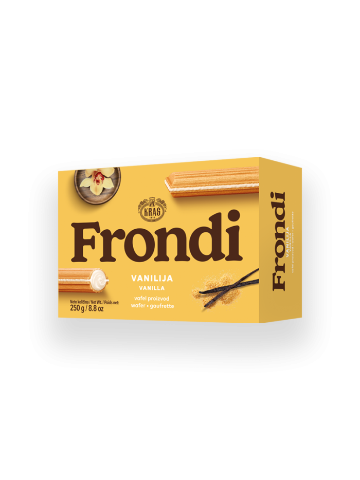 Frondi oplatky s vanilkovou náplní 250g