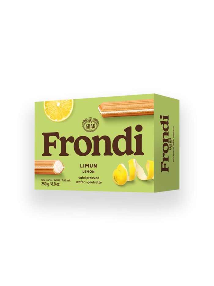 Frondi oplatky s citronovou náplní 250g