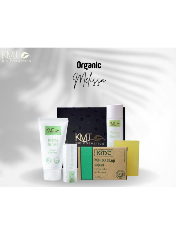 ORGANIC MELISSA – Luxusní dárkový set z meduňkové řady
