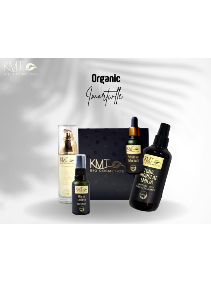 Luxusní dárkový set KMT Bio Cosmetics – Organic Immortelle