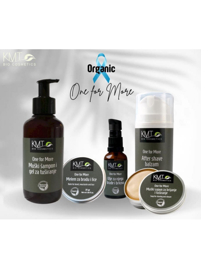 Pánská přírodní kosmetická sada KMT Bio Cosmetics – Organic One for More
