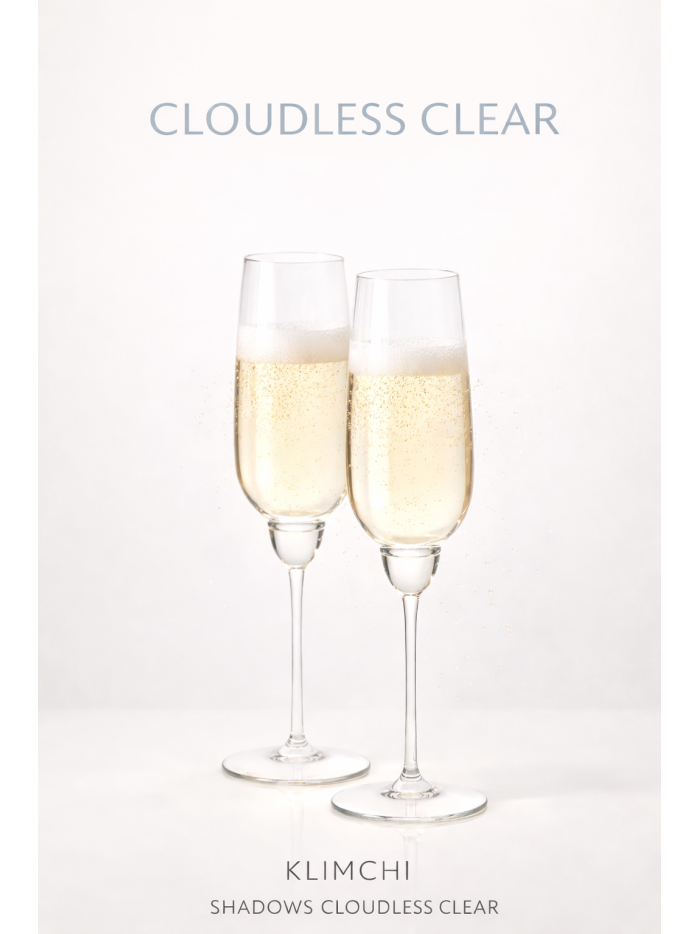 SHADOWS Champagne Sklenice Cloudless Clear (Sada 2 ks)